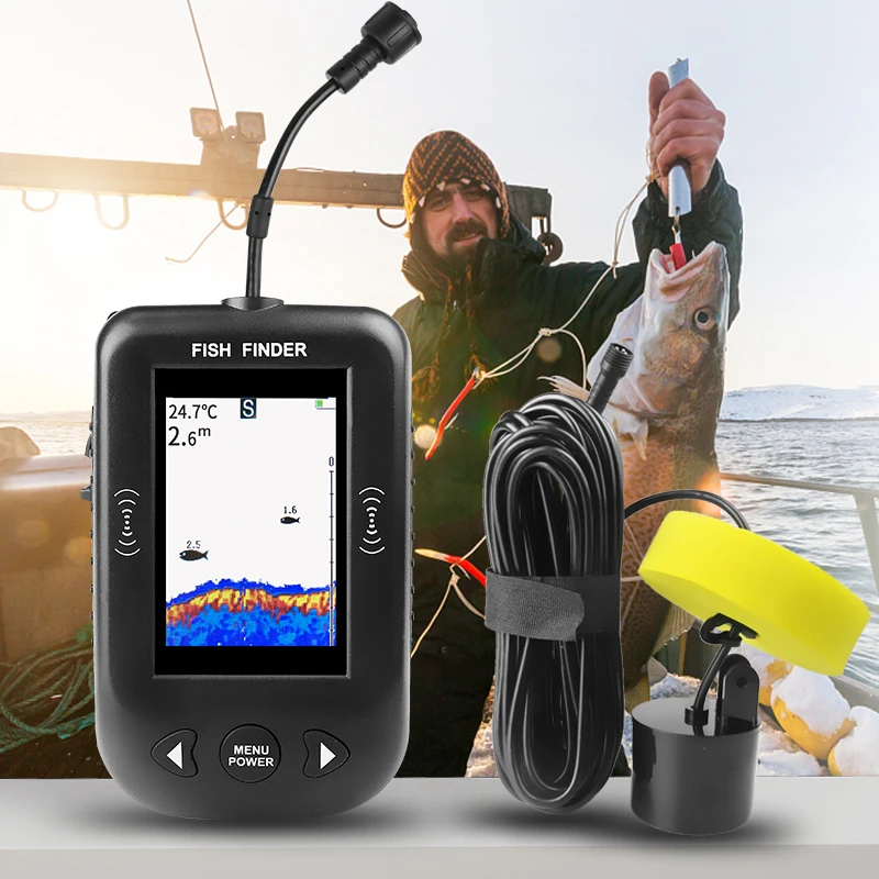 Erchang XF03 Fish Finders 45 D - Fish Finder Cable ulasan dan harga
